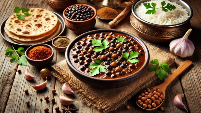 स्वादिष्ट काला चना मसाला सब्जी रेसिपी | Black Chickpeas Curry Recipe in Hindi