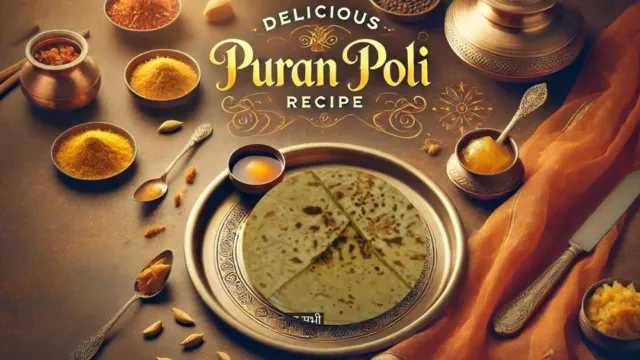 स्वादिष्ट मीठी पूरन पोड़ी | Puran Poli Recipe in Hindi | Delicious Maharashtrian Dish