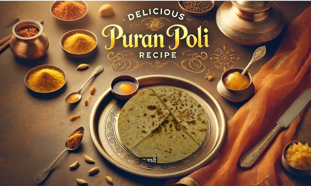 स्वादिष्ट मीठी पूरन पोड़ी | Puran Poli Recipe in Hindi | Delicious Maharashtrian Dish