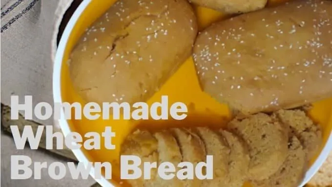 गेंहू के आटे की ब्रेड | Whole Wheat Brown Bread Recipe in Hindi