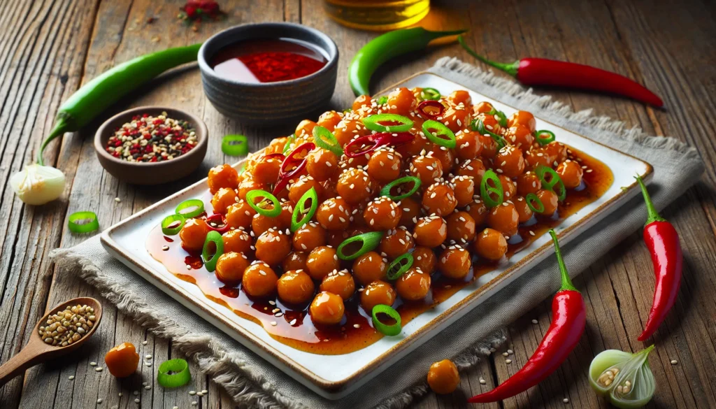 शहद मिर्च चना रेसिपी | Honey Chilli Chana Recipe in Hindi