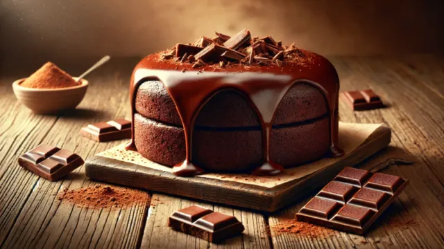 बिना बैकिंग पाउडर के चॉकलेट केक रेसिपी | Chocolate Cake Recipe in Hindi
