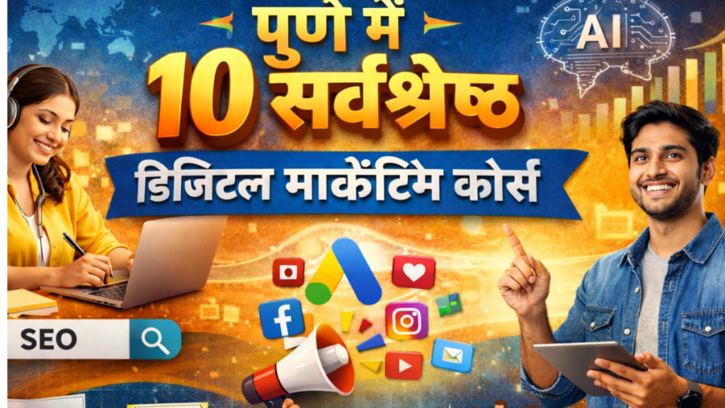 पुणे में 10 सर्वश्रेष्ठ डिजिटल मार्केटिंग कोर्स