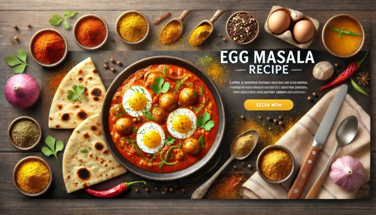 Egg curry masala recipe