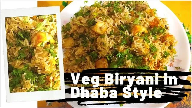 North India Style Veg Biryani Recipe | Restaurant Style Vegetable Biryani