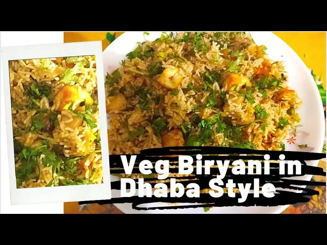 North India Style Veg Biryani Recipe | Restaurant Style Vegetable Biryani