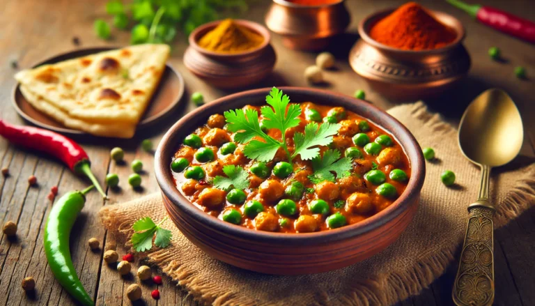 Soya Matar Sabzi Recipe