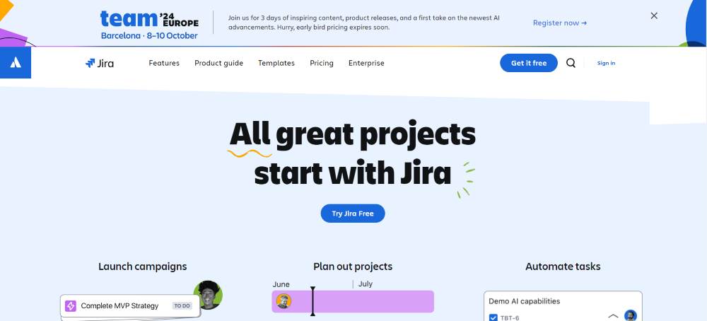 Jira Best Project Management Tools