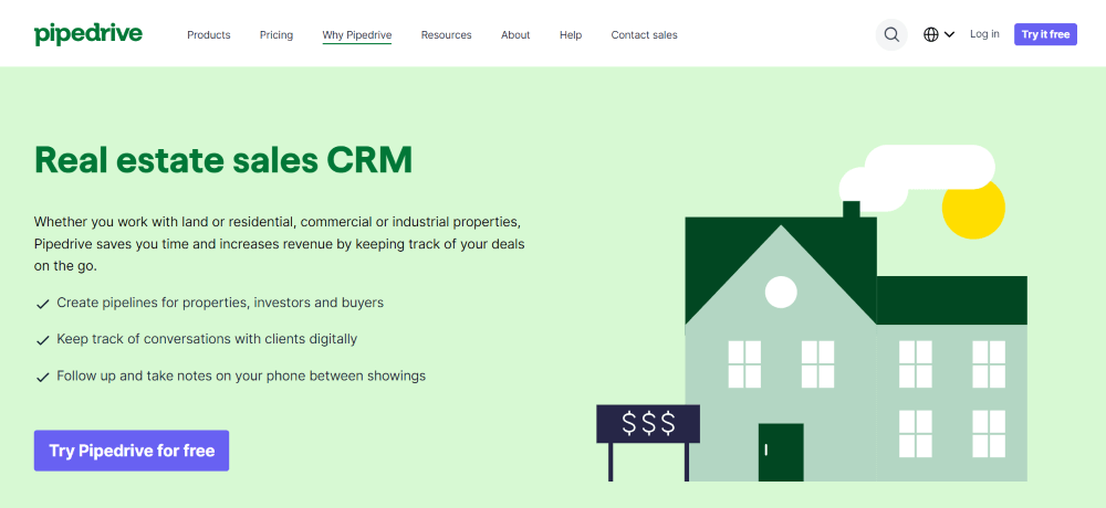 Pipedrive Real Estate CRM