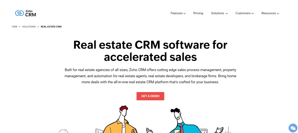 Zoho Real Estate CRM