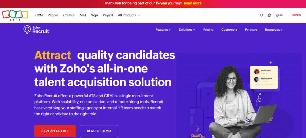 Zoho Recruit
