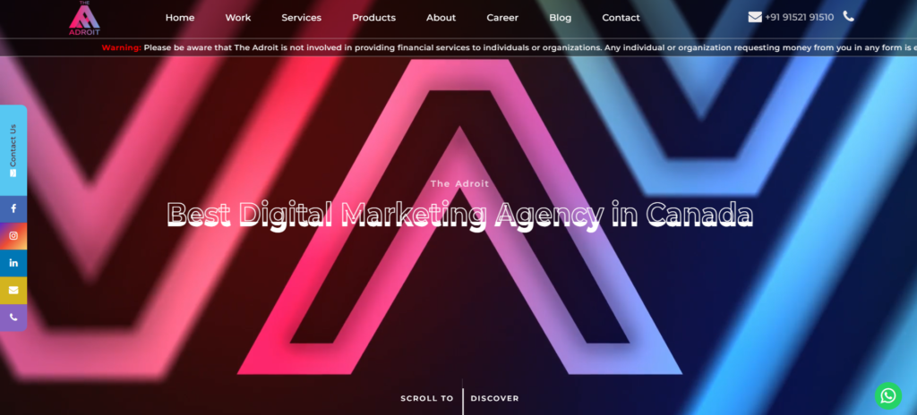 The Adroit digital marketing Canada