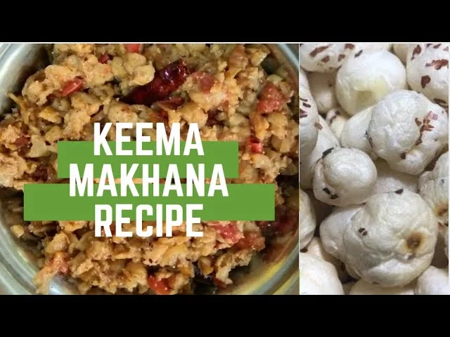Phool Keema Makhana Recipe | Makhane Ki Sabzi