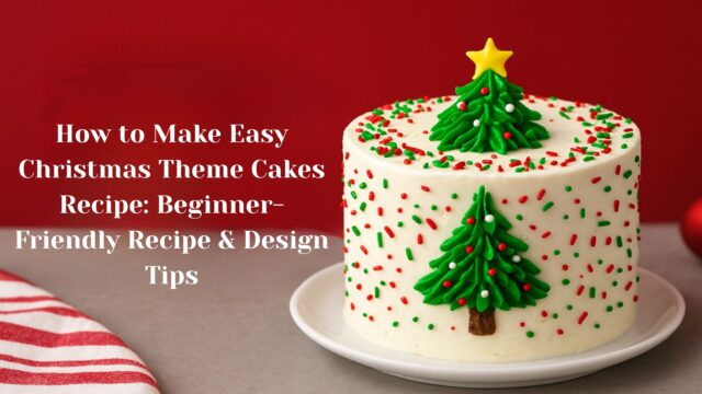 How to Make Easy Christmas Theme Cakes Recipe: Beginner-Friendly Recipe & Design Tips