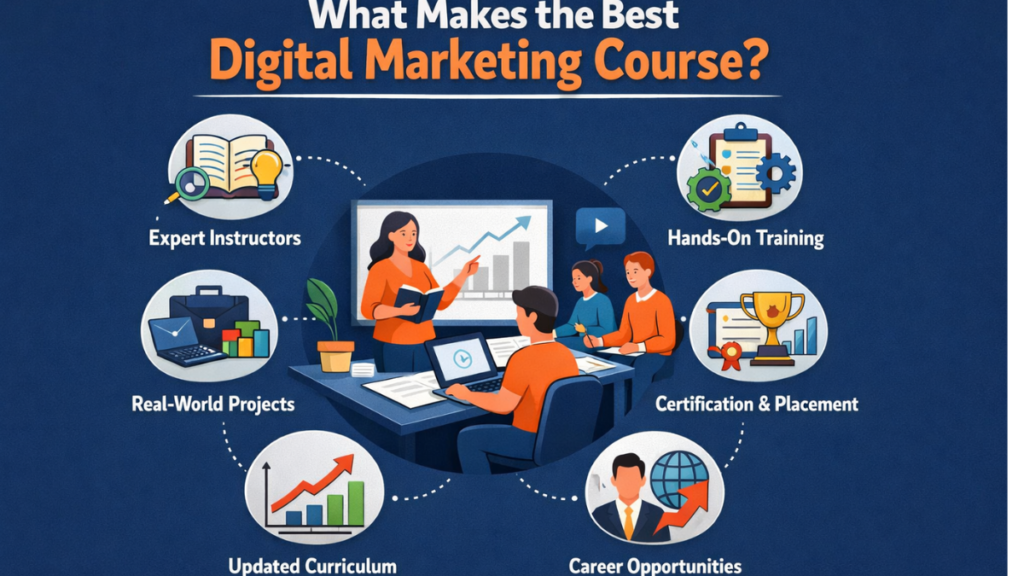 what makes a strong digital marketing course