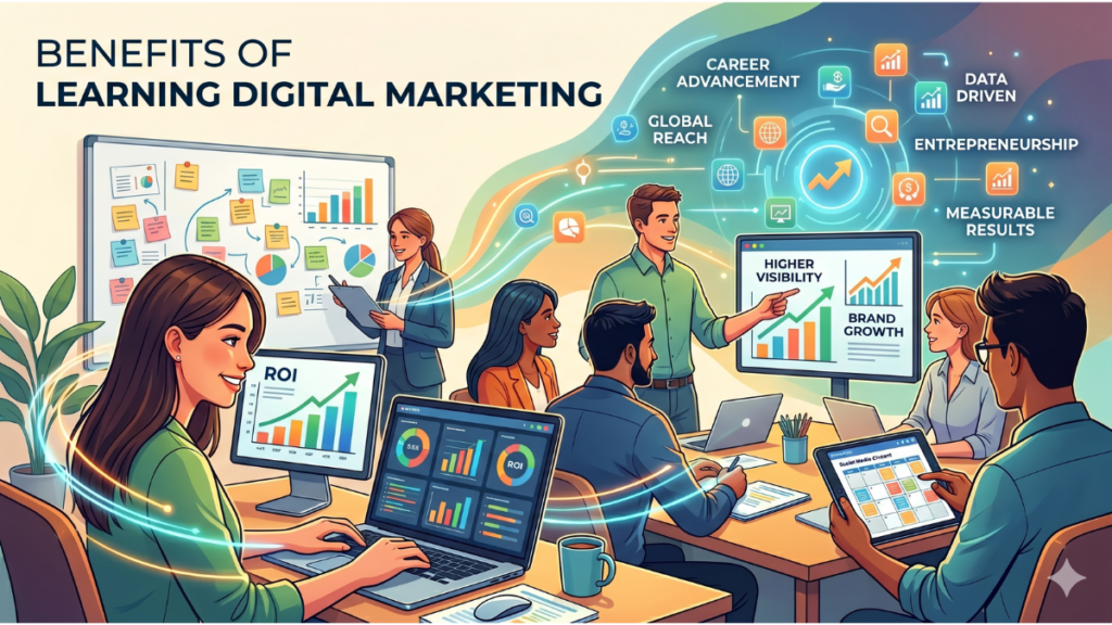 benefits of learning digital marketing in Mumbai